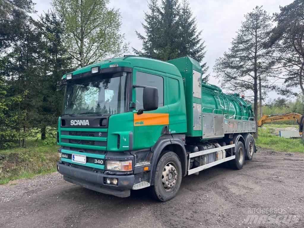 Scania P 114 Комби / вакуум камиони
