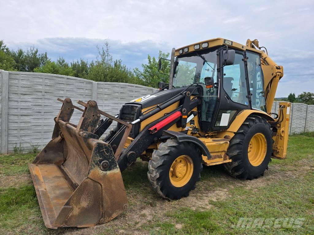 CAT 432 D Premier Товарач със заден ексватор