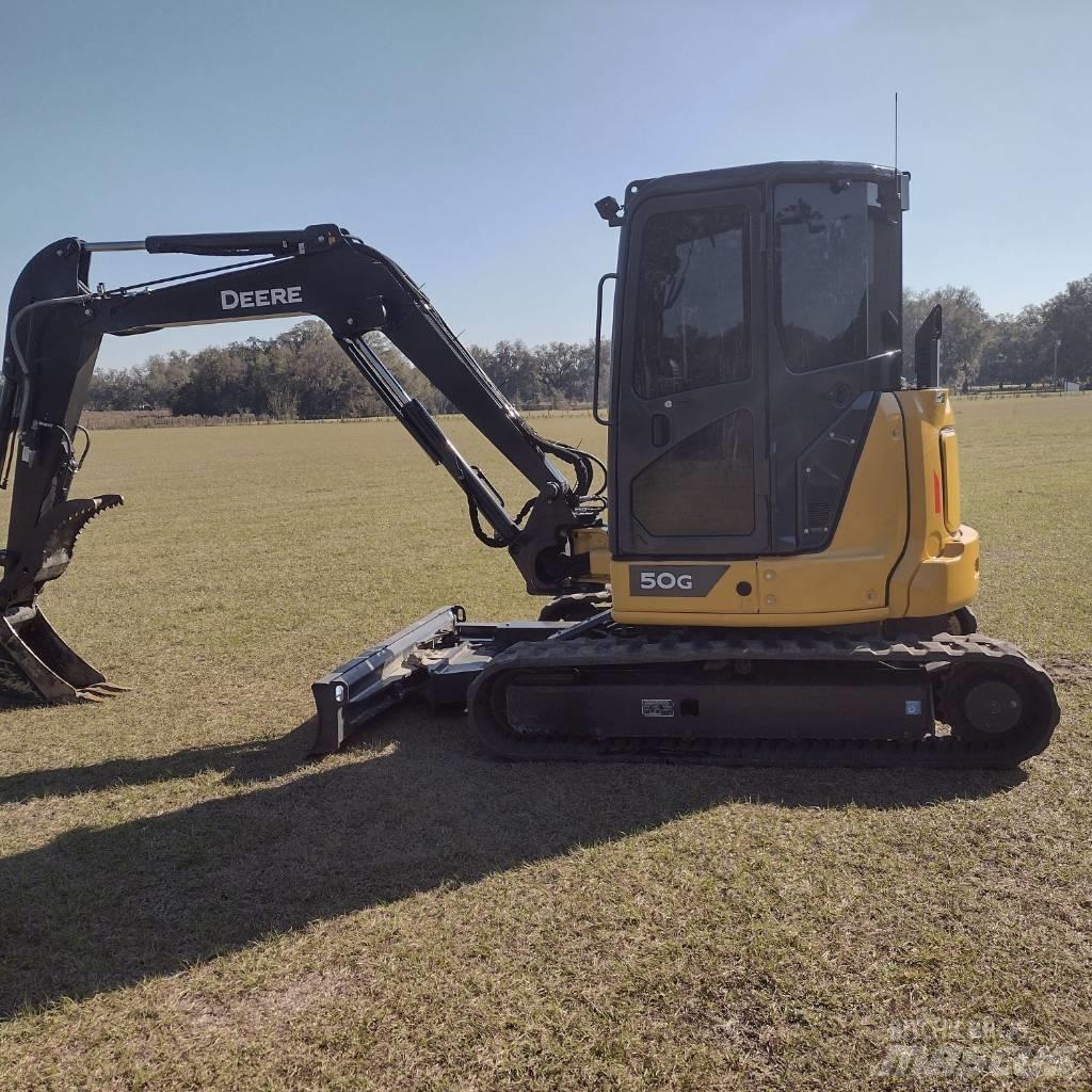 DEERE 50G Мини екскаватори < 7 т