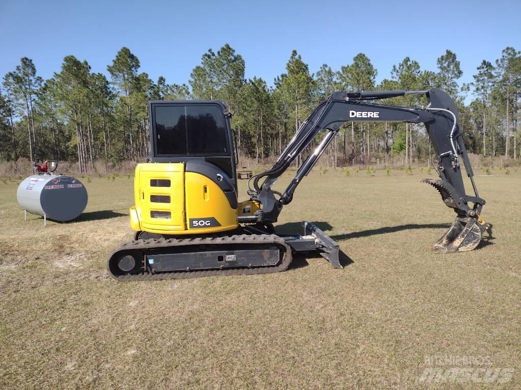 DEERE 50G Мини екскаватори < 7 т