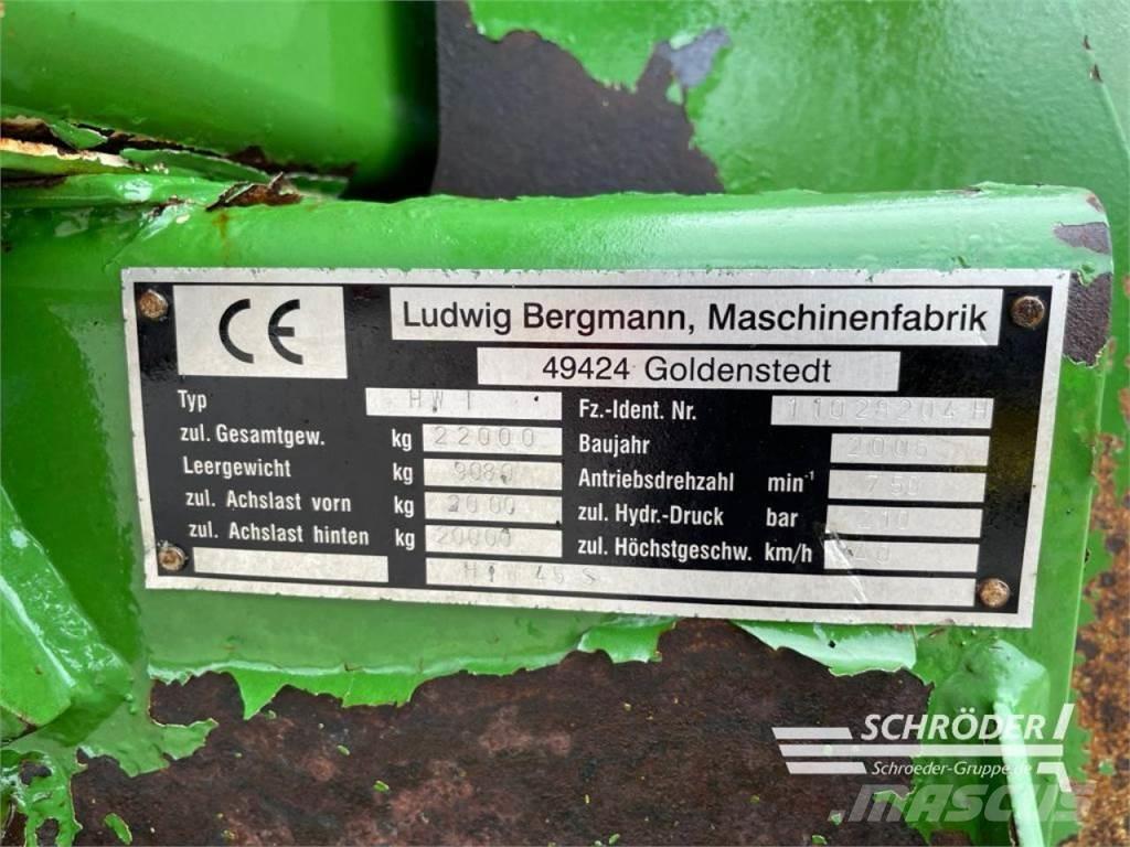Bergmann HTW 45 S Ремаркета за зърно / силаж
