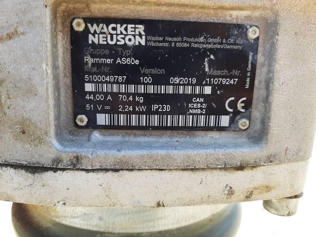 Wacker Neuson AS60e Пробки