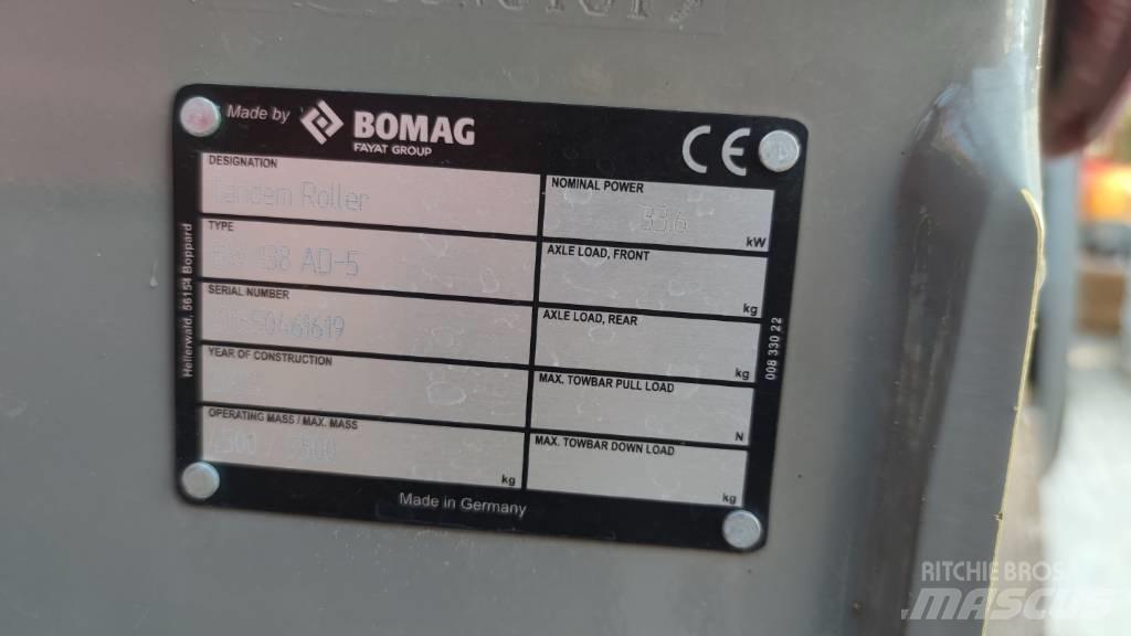 Bomag BW 138 AD Други ролки
