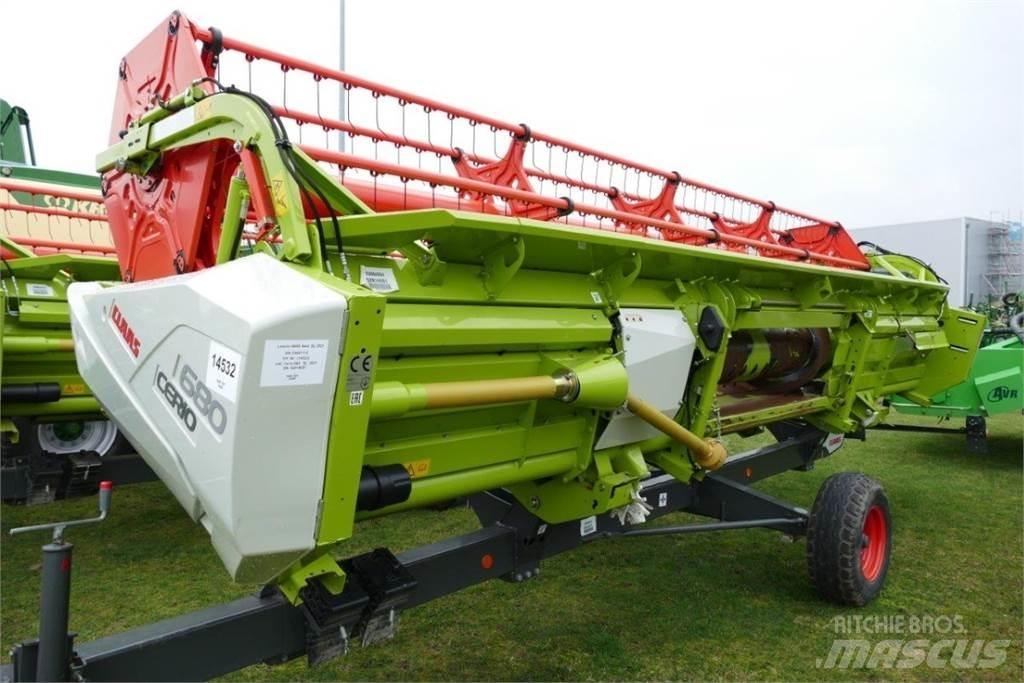 CLAAS Cerio 680 Глави за харвестери