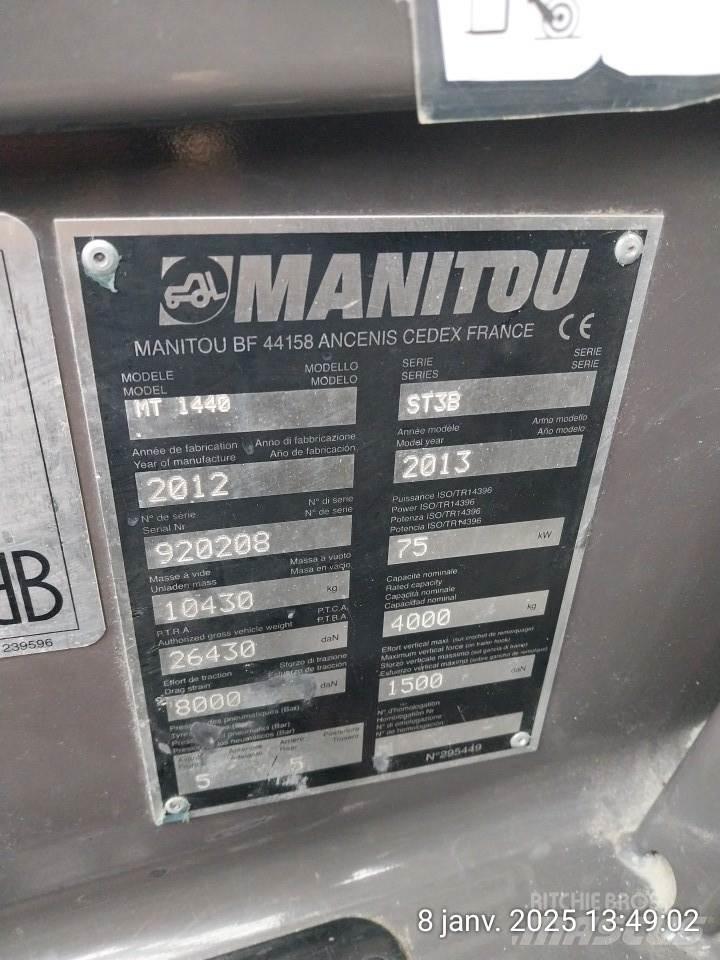 Manitou MT1440 Телескопични товарачи