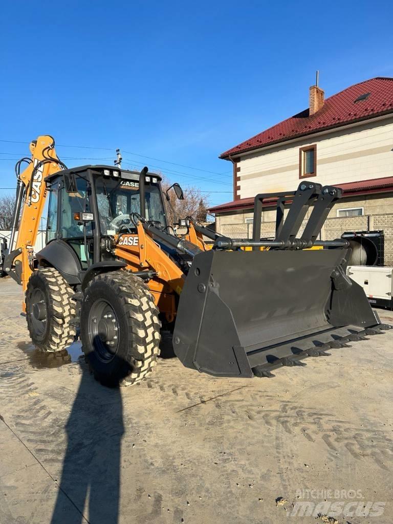 CASE 695SV Товарач със заден ексватор