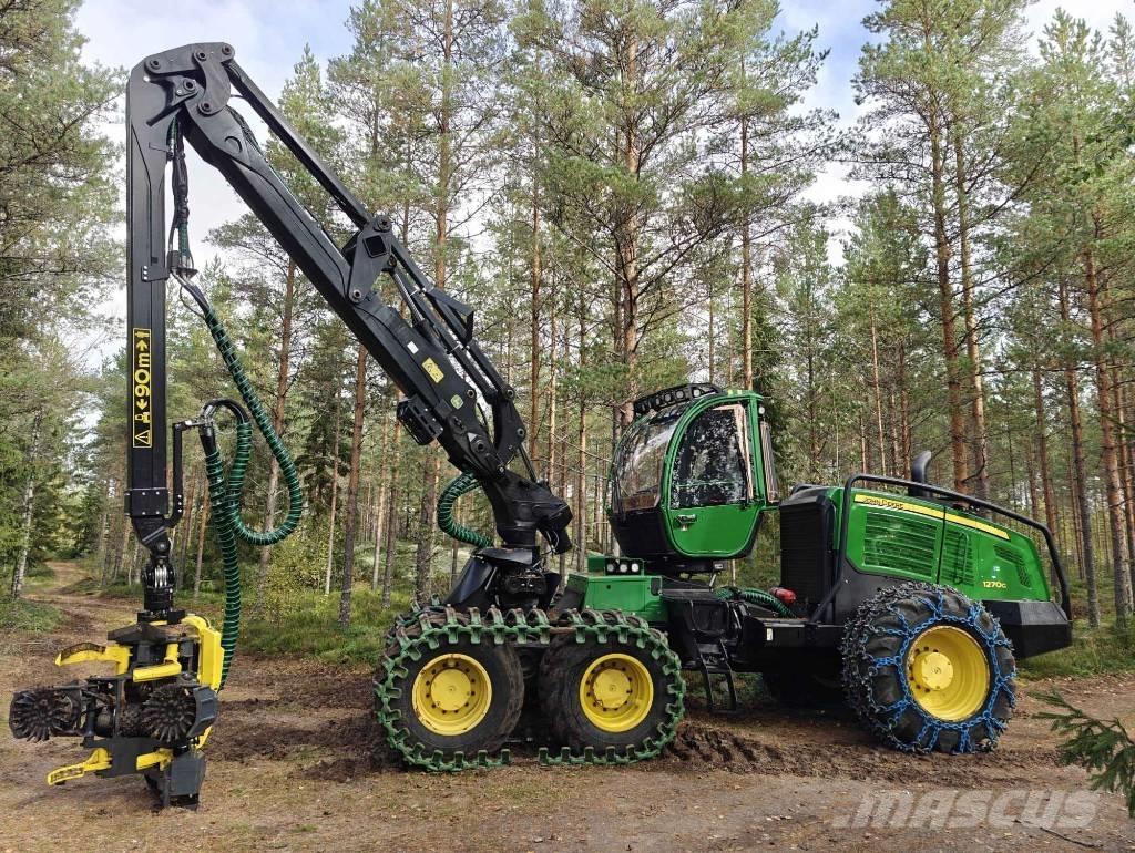 John Deere 1270 G Харвестери