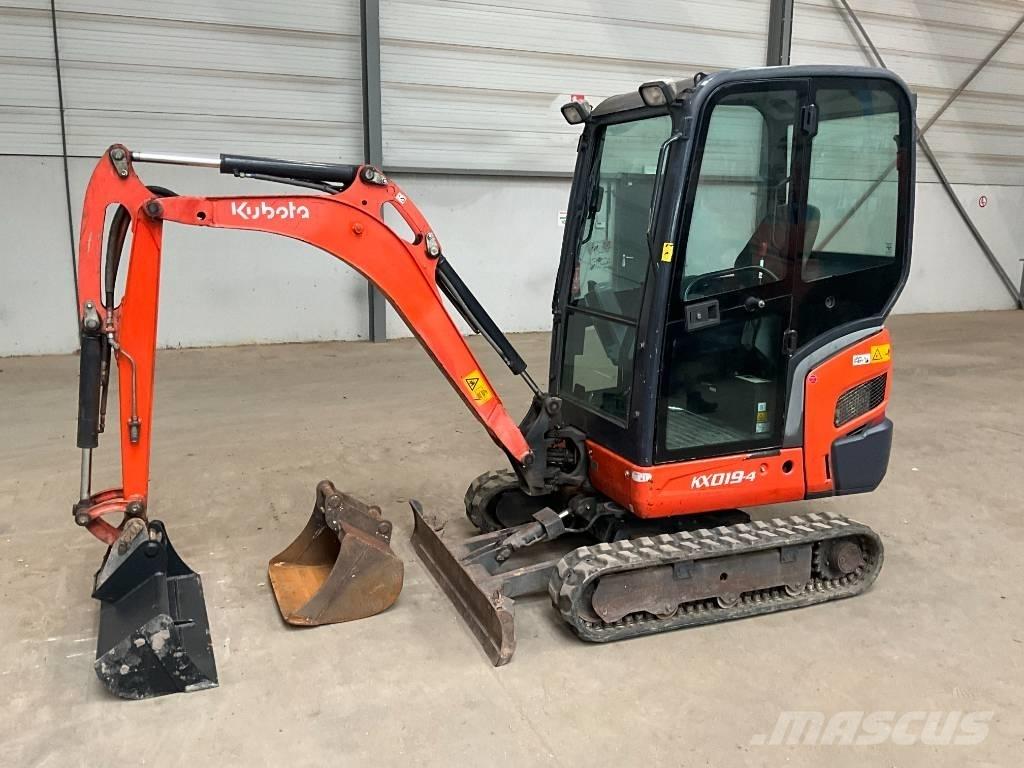 Kubota KX 019-4 Мини екскаватори < 7 т