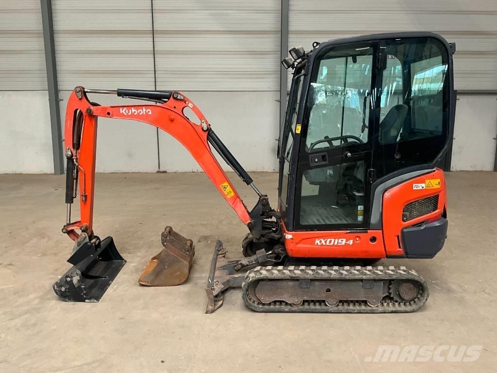 Kubota KX 019-4 Мини екскаватори < 7 т