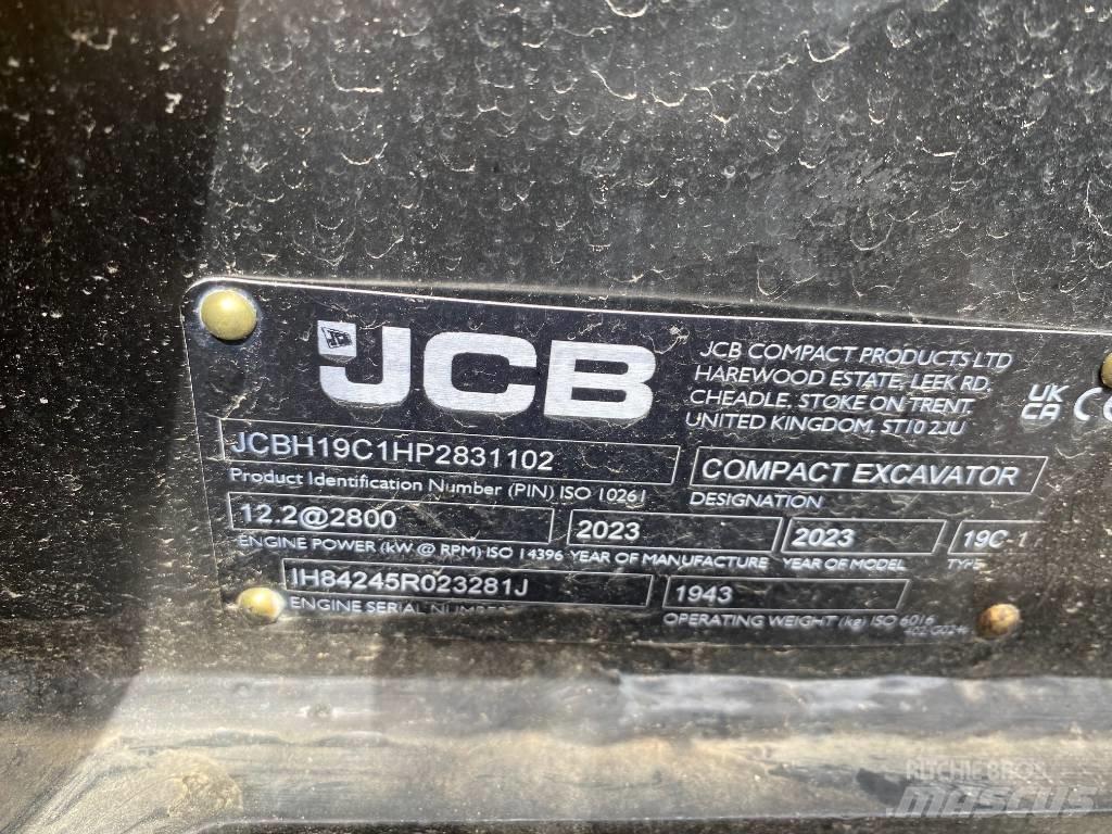 JCB 19 C-1 Мини екскаватори < 7 т