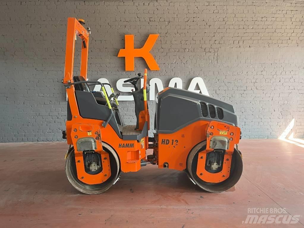Hamm HD 12 VV Двойни барабанни ролки
