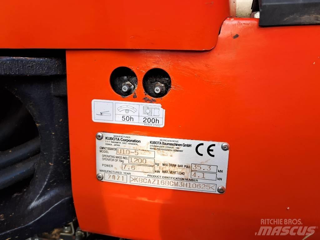 Kubota U10-5 Мини екскаватори < 7 т