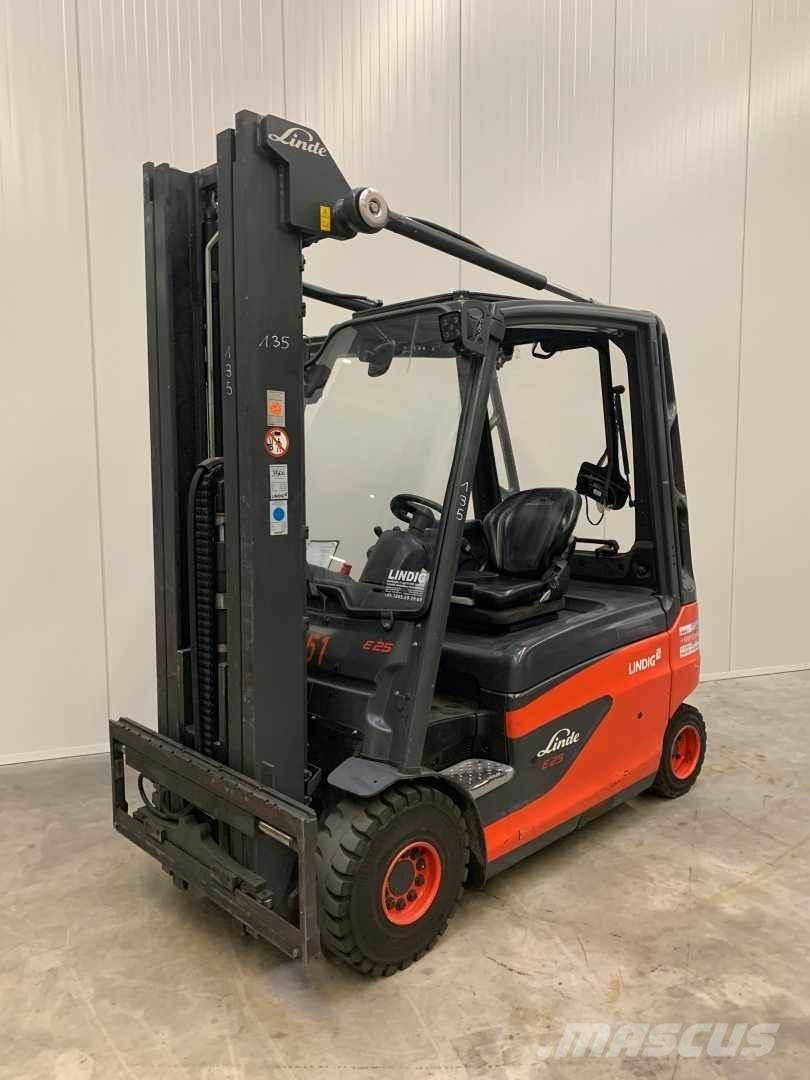 Linde E25L Електрически вилични кари-повдигачи