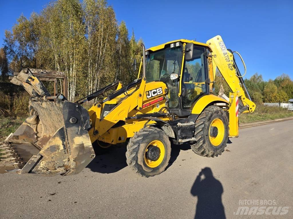 JCB 3CX 14L5WA Товарач със заден ексватор