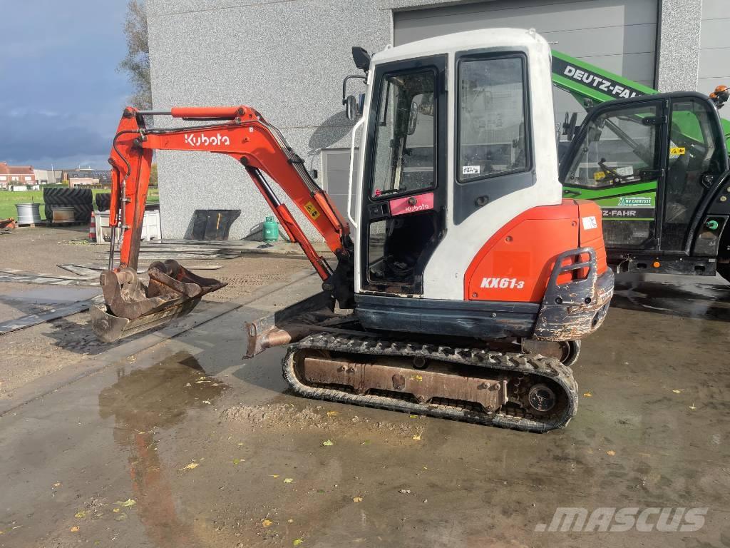 Kubota KX 61-3 Мини екскаватори < 7 т