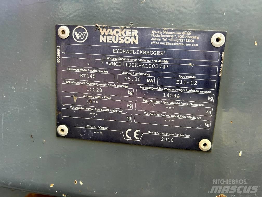 Neuson ET145 Верижен екскаватор