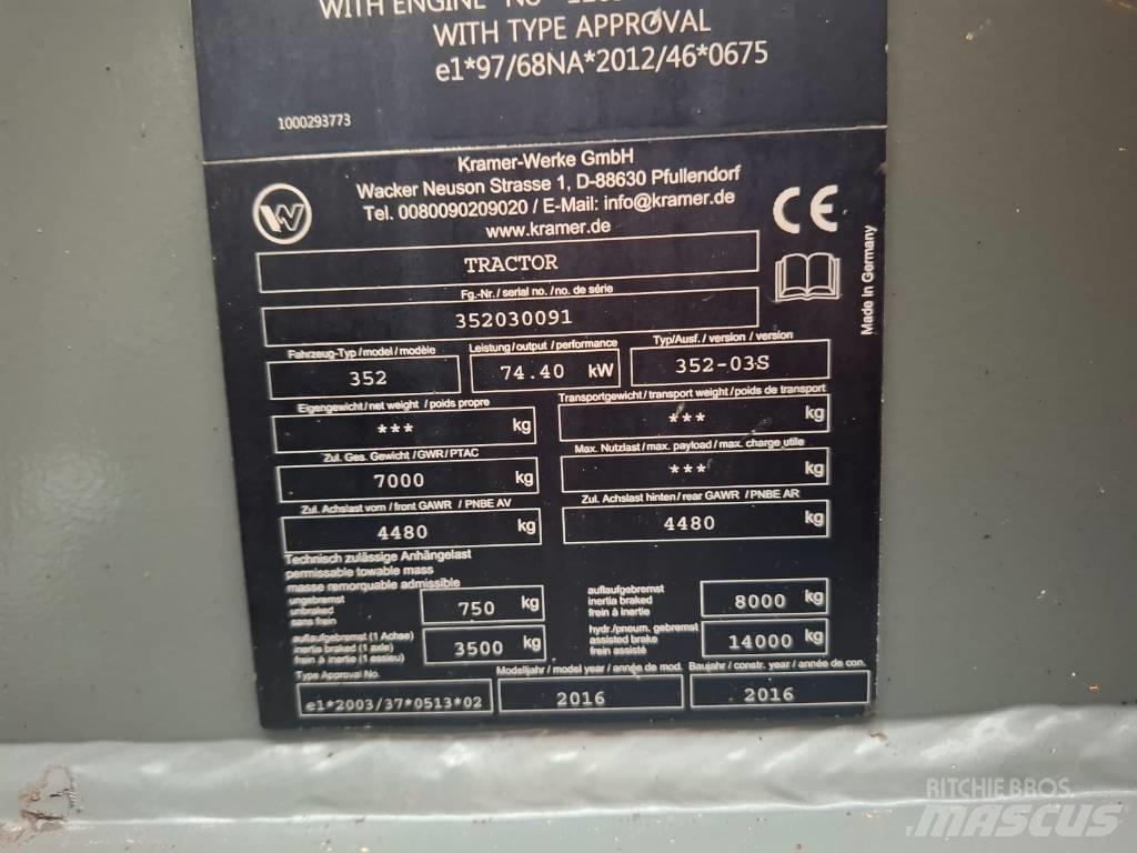 Kramer 8105 Колесни товарачи