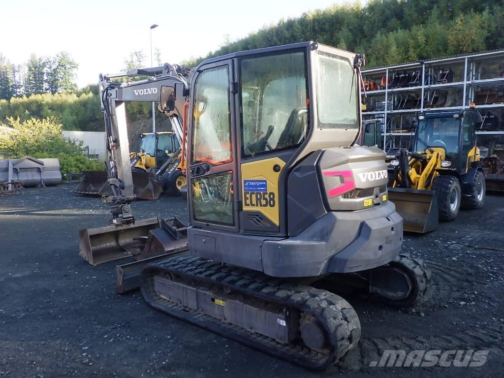 Volvo ECR 58 F Мини екскаватори < 7 т