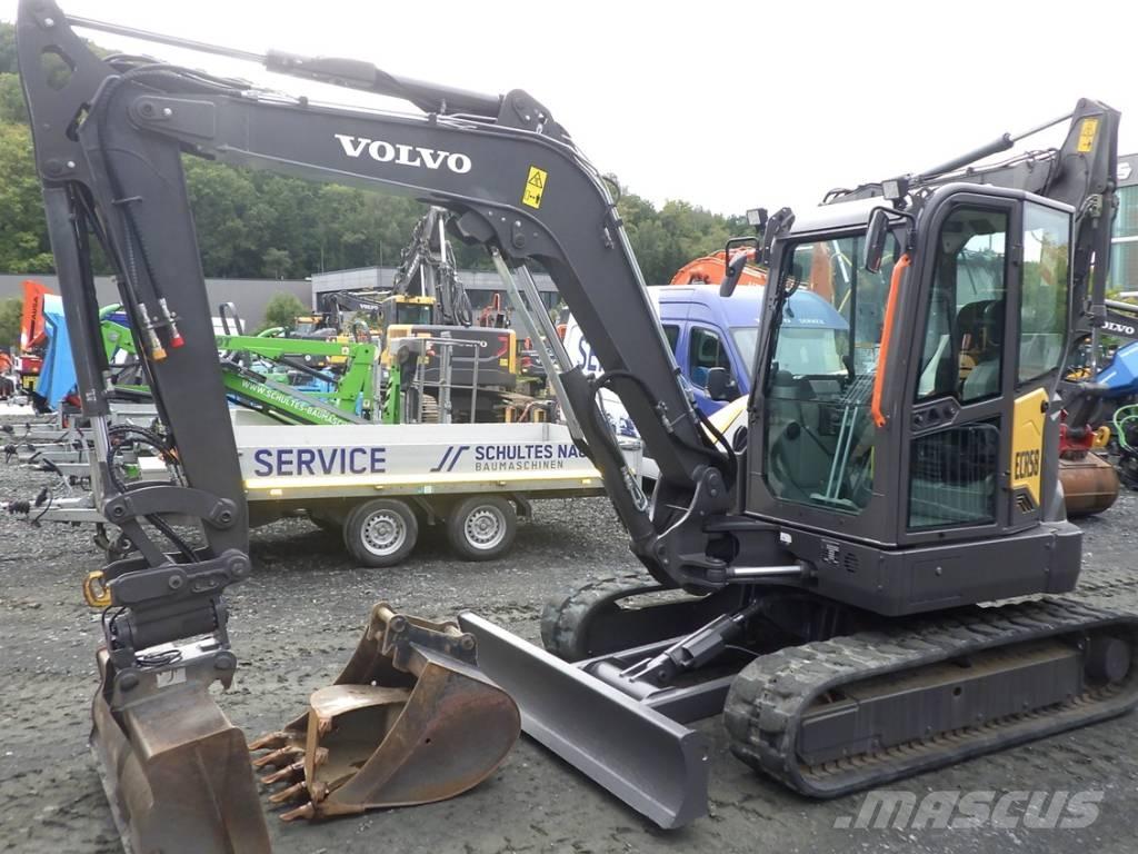 Volvo ECR 58 F Мини екскаватори < 7 т