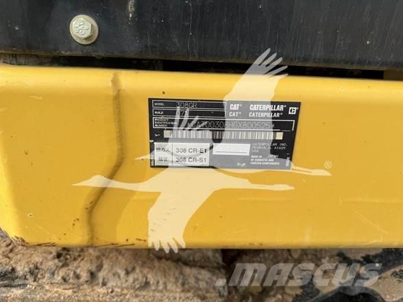 CAT 308 CR Верижен екскаватор