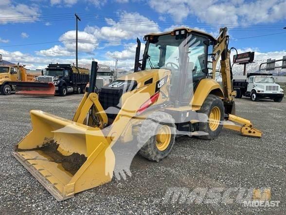 CAT 420F Товарач със заден ексватор
