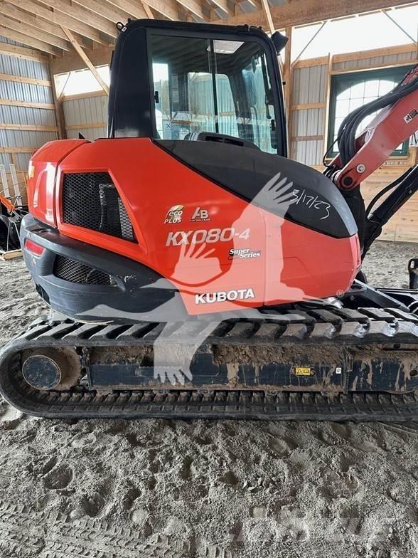 Kubota KX080-4 Верижен екскаватор