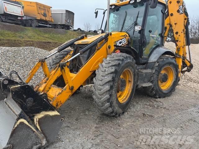 JCB 4 CX Товарач със заден ексватор