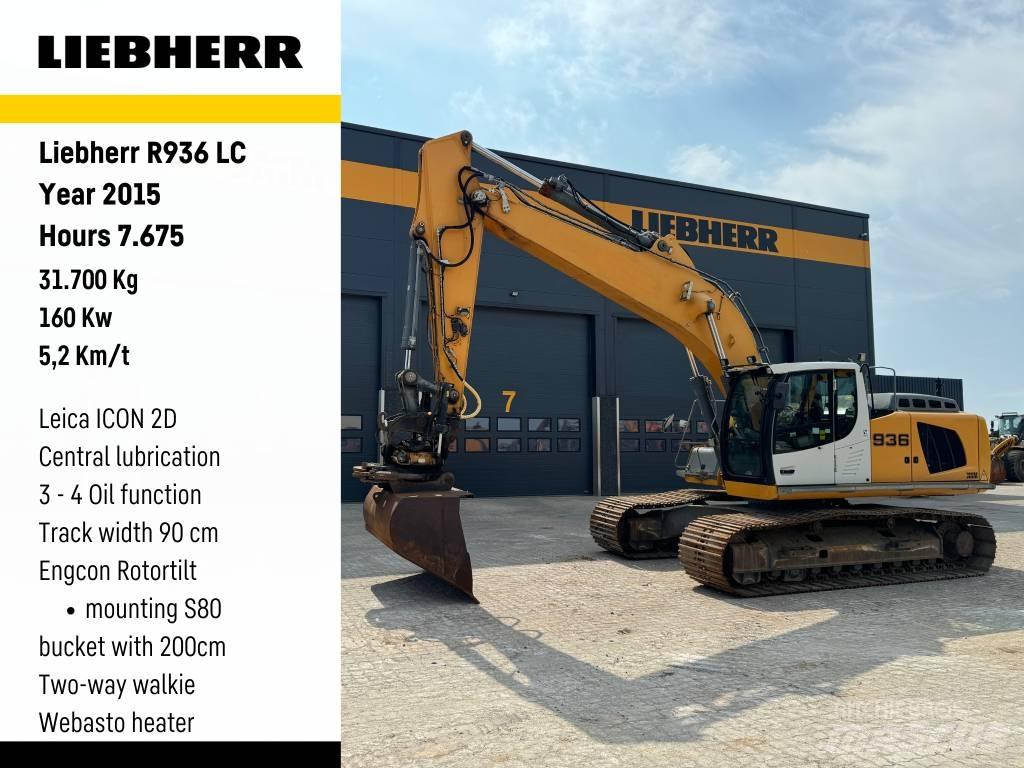 Liebherr R936 LC Верижен екскаватор