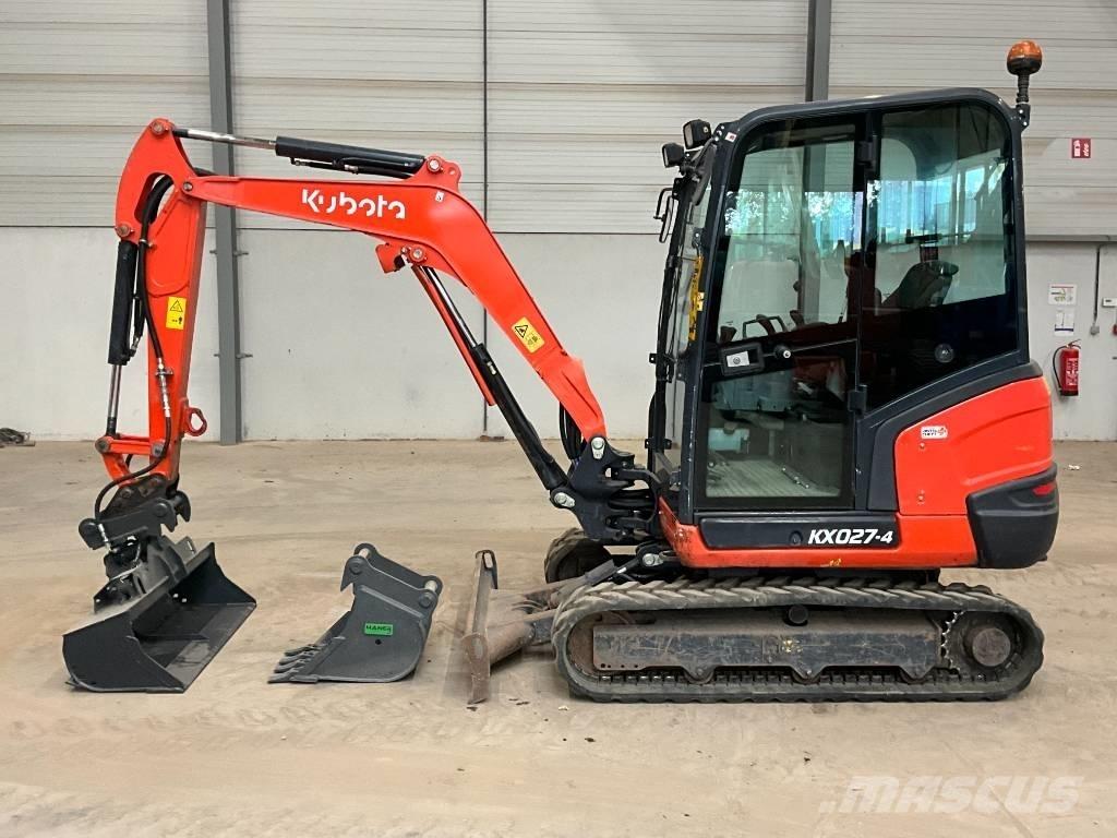 Kubota KX 027-4 Мини екскаватори < 7 т