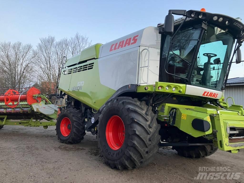 CLAAS Lexion 670 Комбайни