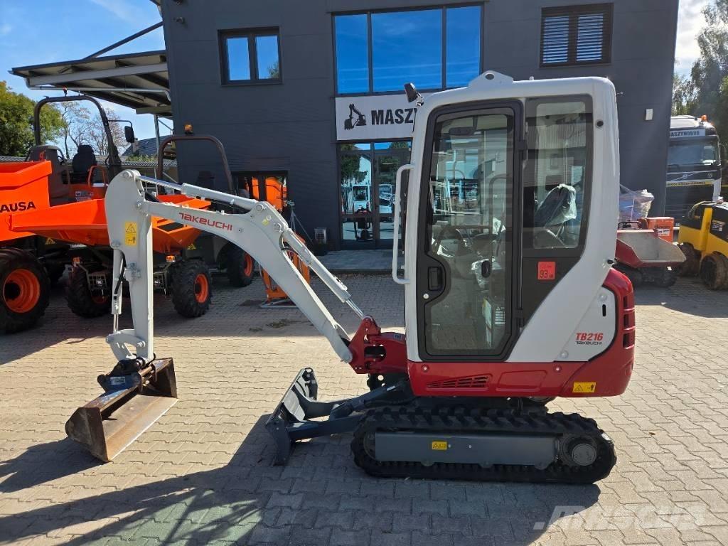 Takeuchi TB216 V0 Мини екскаватори < 7 т