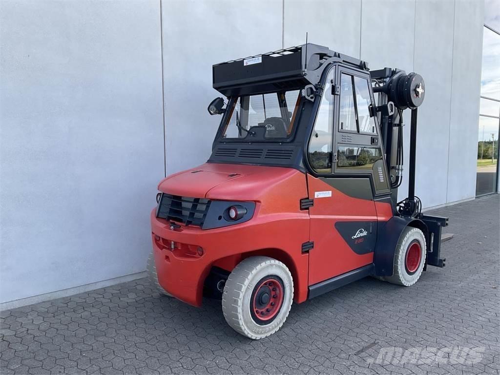 Linde E80-01/900 Електрически вилични кари-повдигачи