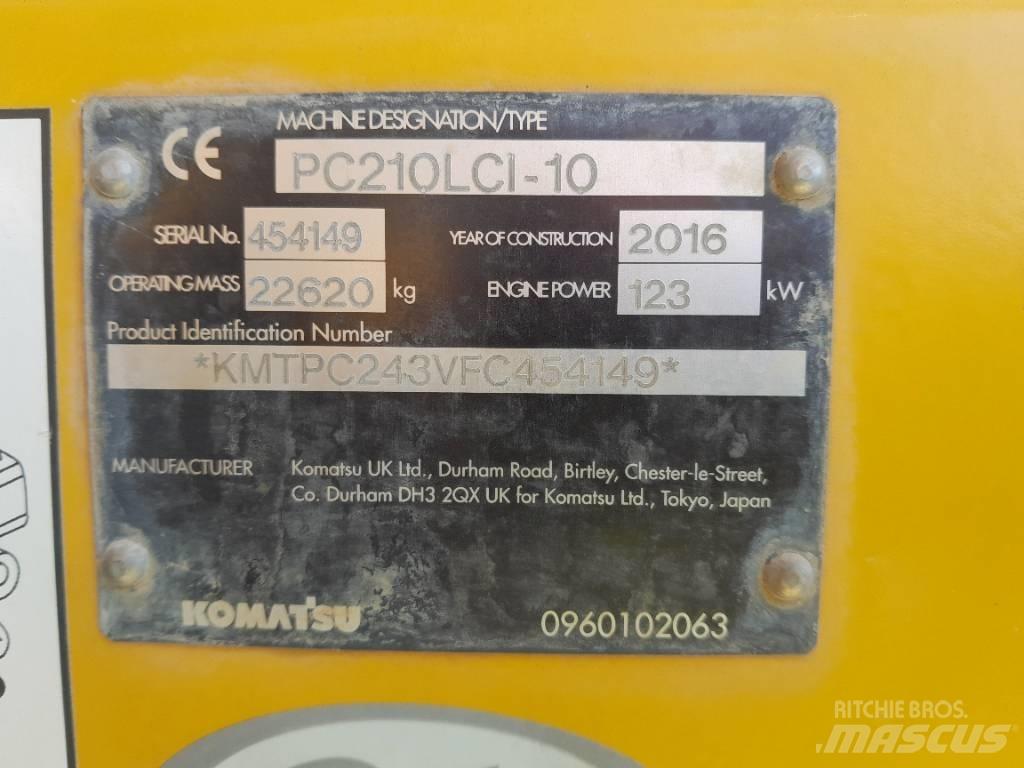 Komatsu PC210LCi-10 Верижен екскаватор
