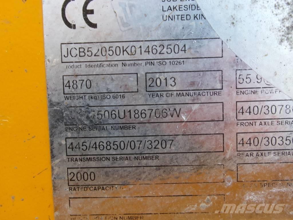 JCB 520-50 Телескопични товарачи за селското стопанство