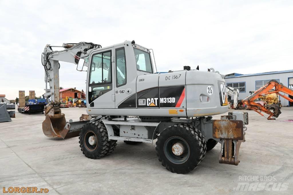CAT M 313 D Колесни екскаватори