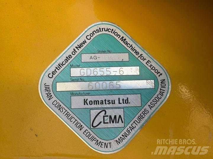 Komatsu GD 655-6 Грейдери
