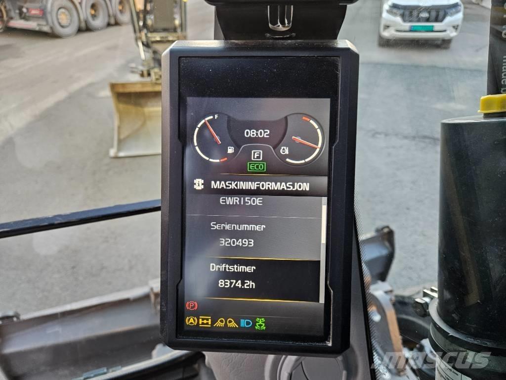 Volvo EWR 150 Колесни екскаватори