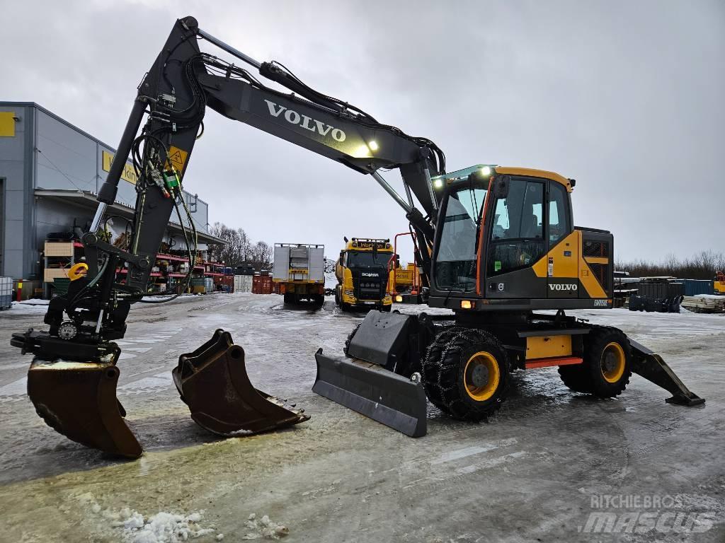 Volvo EWR 150 Колесни екскаватори
