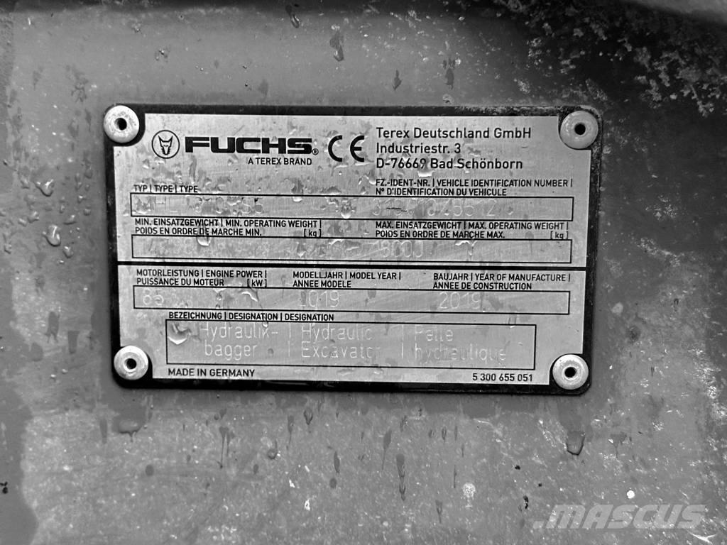 Terex Fuchs MHL 310 Обработка на материали - други