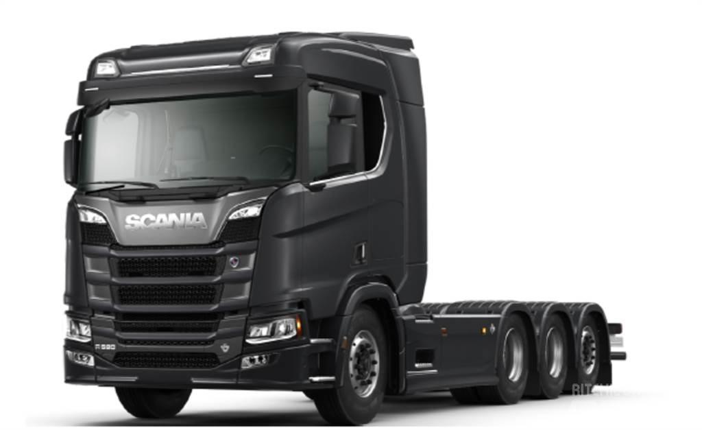 Scania R590 8x4 Камиони с кран с кука