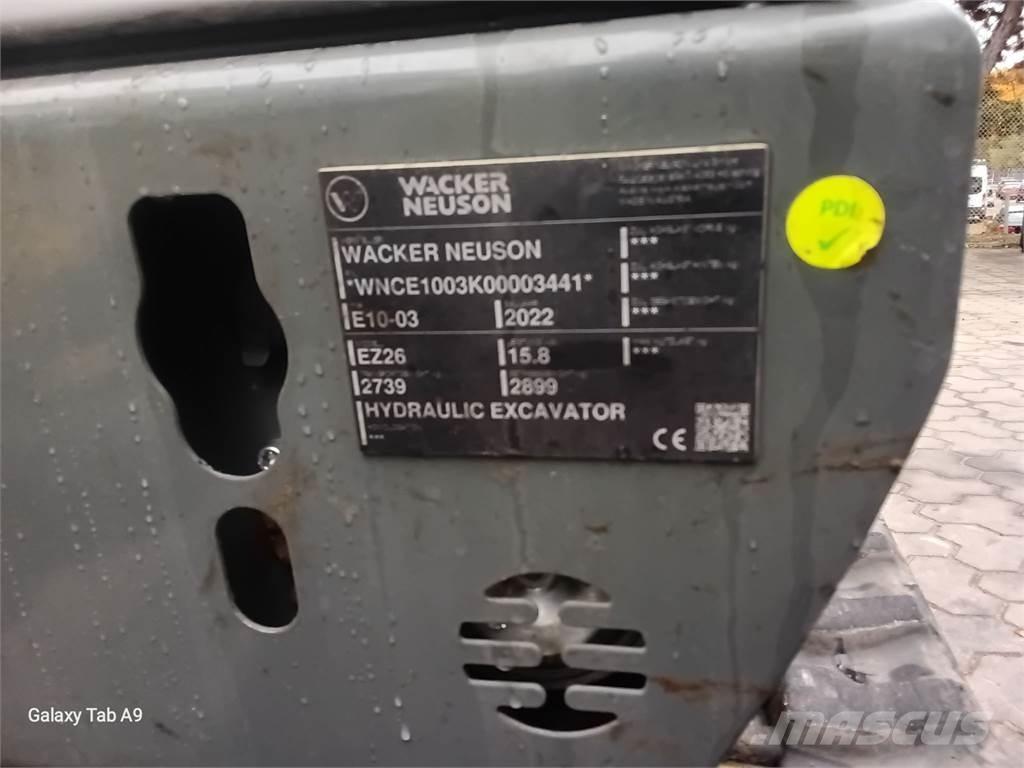 Wacker Neuson EZ26 Верижен екскаватор