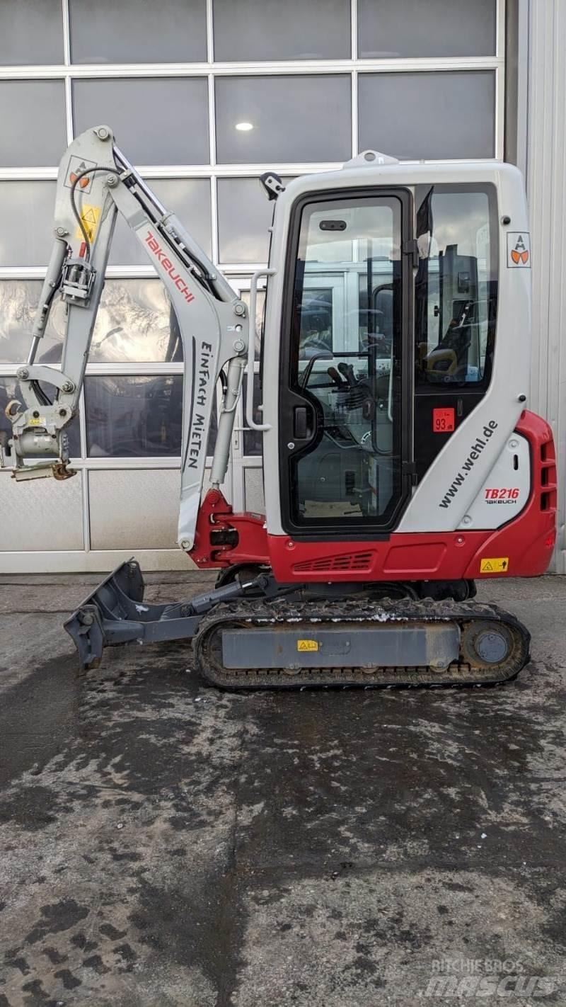 Takeuchi TB216AV4 Мини екскаватори < 7 т