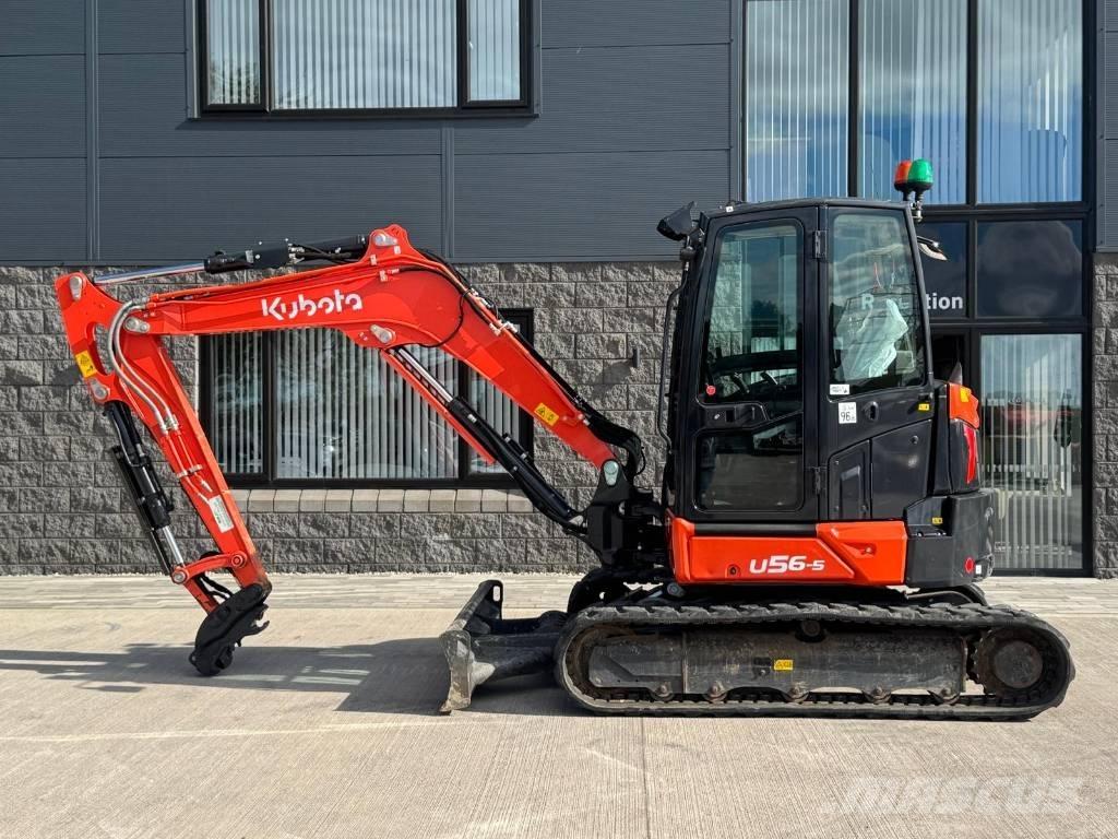 Kubota U 56-5 Мини екскаватори < 7 т