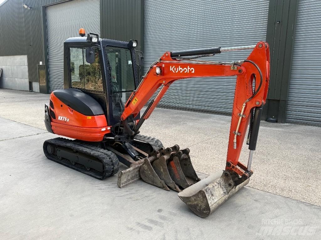 Kubota KX 71 Мини екскаватори < 7 т
