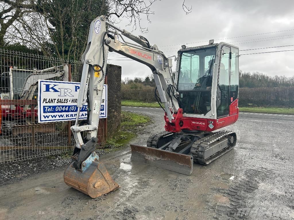 Takeuchi TB 230 Мини екскаватори < 7 т