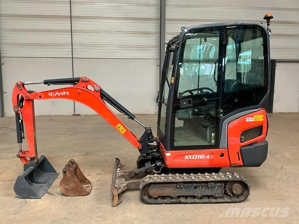 Kubota KX 016-4 Мини екскаватори < 7 т