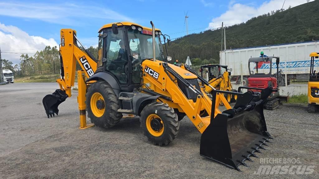 JCB 3 CX Товарач със заден ексватор