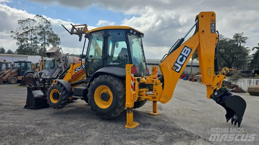 JCB 3 CX Товарач със заден ексватор