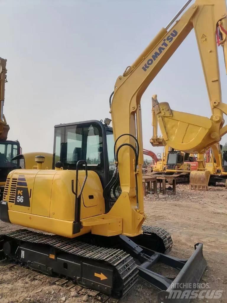 Komatsu PC56-7 Верижен екскаватор