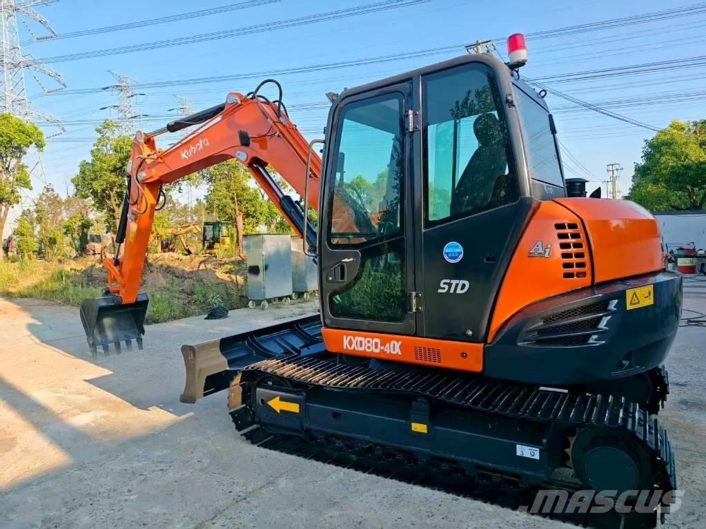 Kubota KX 080-4 Мини екскаватори < 7 т